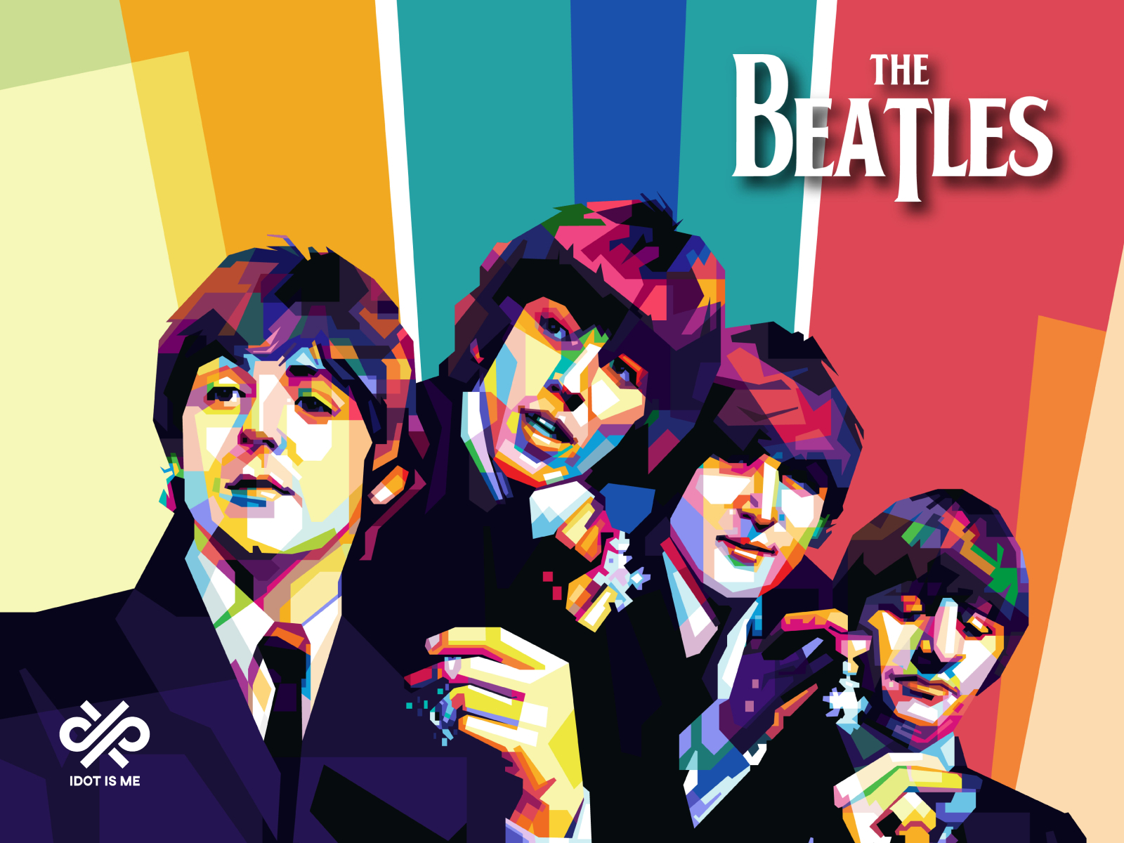 The Beatles by idotisme on Dribbble