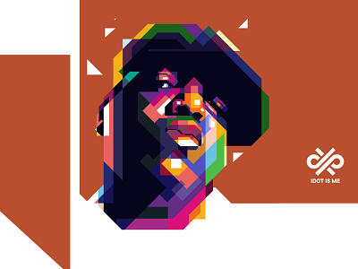 Notorious Big american rapper colorful colorful art design illustration illustration art illustration design popart vector wpap