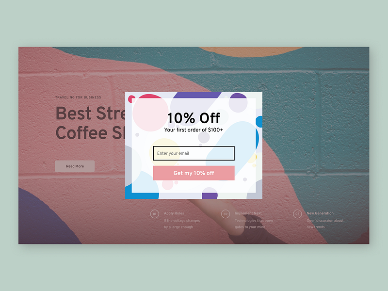 Pop Up UI designs, themes, templates and downloadable graphic elements ...