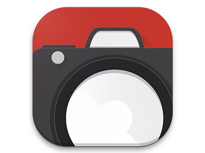 Zoom Camera Icon camera icon material