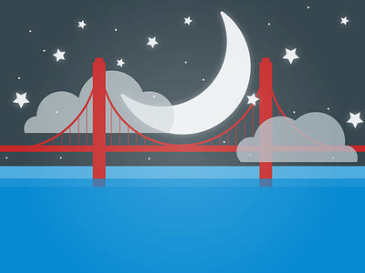 Golden Gate Quick Illustration assignment golden gate golden gate bridge illustration