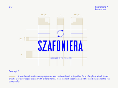 Szafoniera Restaurant Logo / Logofolio