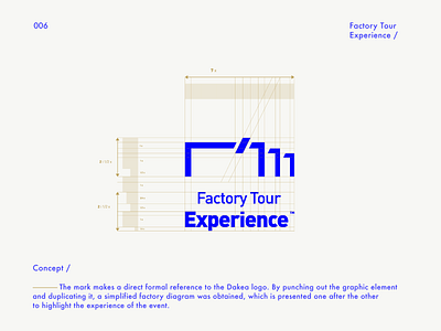 Factory Tour Experience logo / Logofolio