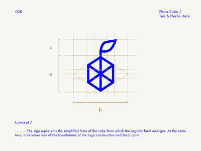 Flora Cube Logo / Logofolio