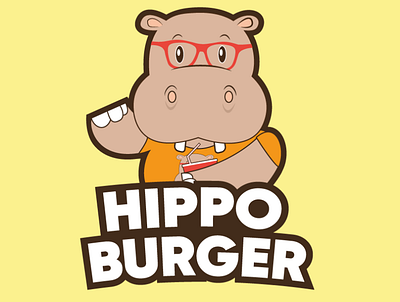 Hypo Burger design illustration logo vector