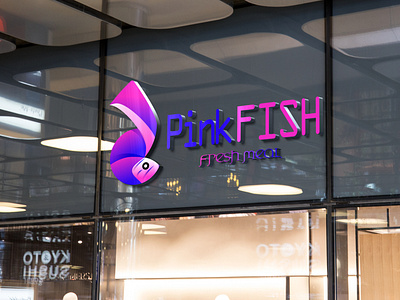 Pink Fish restaurant logo