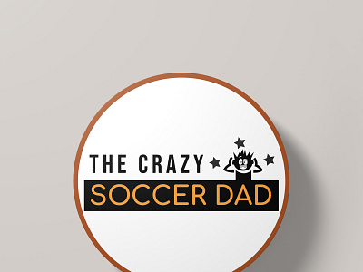 the crazy soccer dad logo