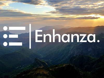 Enhanza logo design