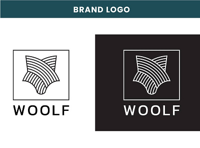 Woolf Brand logo branding design graphic design illustration logo logo design logodesign vector