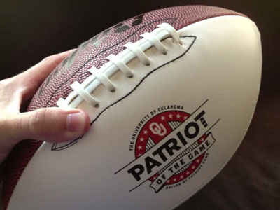 Patriot of the Game Ball