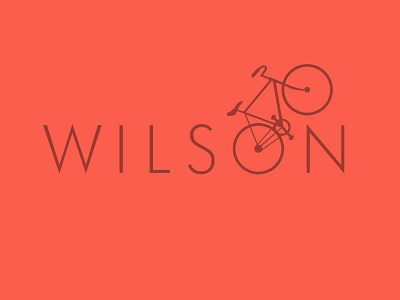 wilson logo 2 bike branding logo typography