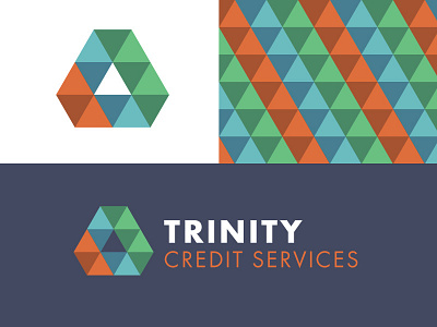 Trinity Logo Exploration 4 branding identity logo pattern triangle typography