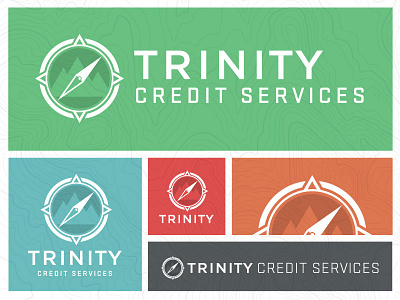 Trinity Logo Exploration 8 branding compass identity logo map topographic typography