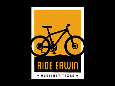 Ride Erwin Poster / Sticker