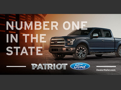 Patriot Ford Billboard (Leaving Town) billboard f 150 outdoor truck typography
