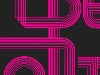 Design Detail lines typography