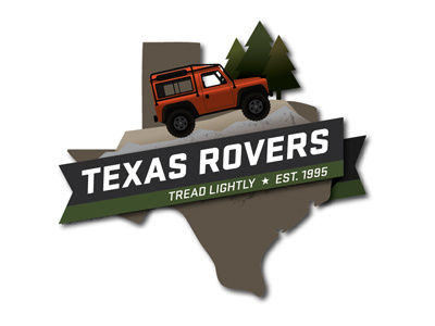 Rover - Progress 2 4x4 logo off road rover texas texture trees