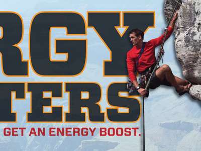 Climber energy outdoors rock climbing