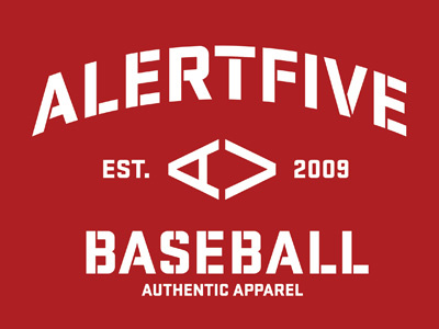 AlertFive Authentic baseball established t shirt