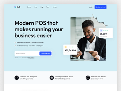 POS Landing Page