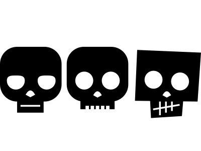 skulls logos sketch skulls