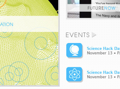 Concept homepage details for Science