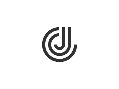 jc monogram branding identity initials logo monogram personal identity