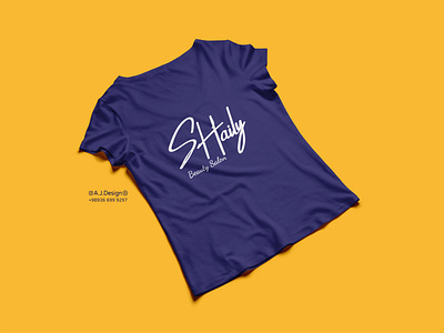 Shaily Beauty Salon Tshirt Design tshirt art tshirt design tshirtdesign