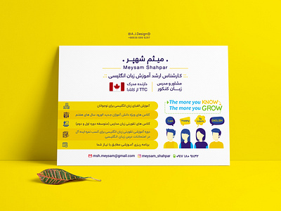 Mr Shahpar Advertising Flyer Design