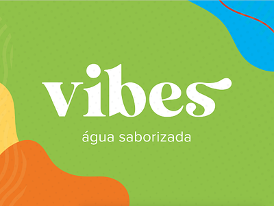VIBES - Flavored Water brand branding graphic design logo package packaging visual identity water