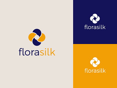 FloraSilk - Logo Design Concept for a Clothing Brand brand identity branding design logo