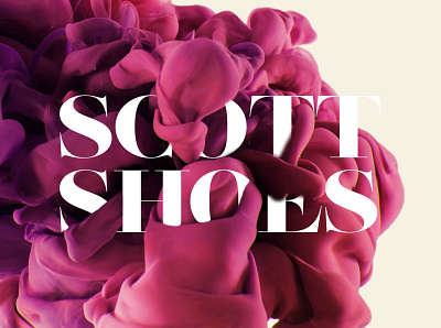 Scott Shoes Typography branding design photoshop typography