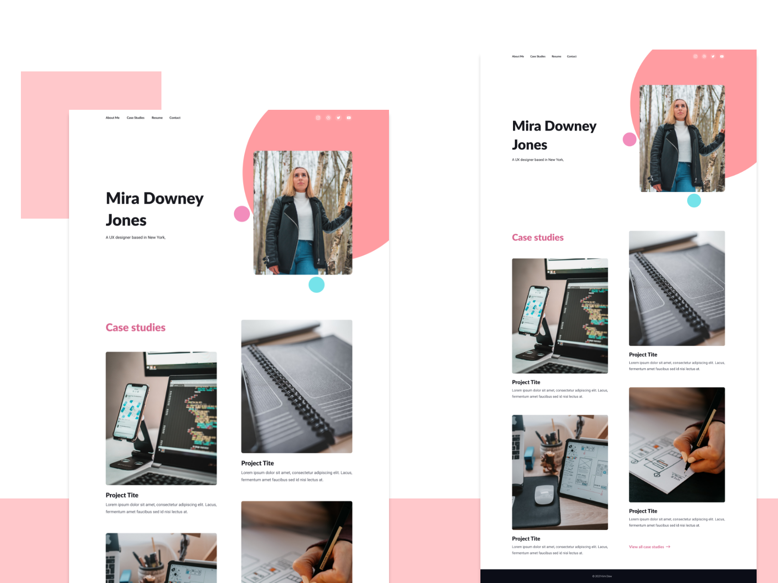 ux designers profile by Fiona on Dribbble
