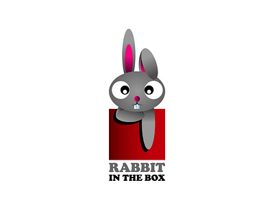 Rabbit In The Box branding design illustration illustrator vector