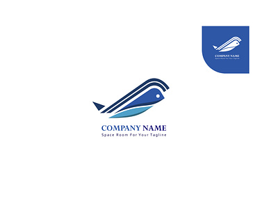 Airlines Company Logo Concept branding design illustrator logo logo design logodesign vector