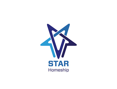 Star Shape Logo Concept design illustrator logo logodesign vector