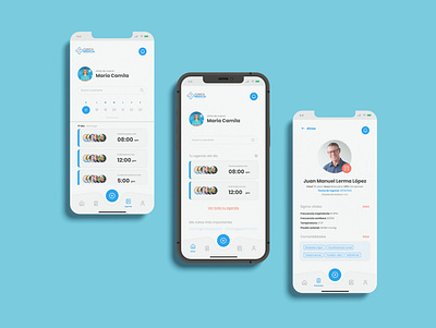 Medical App graphic design ui