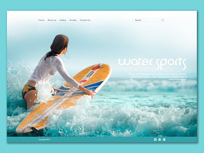 Water Sport website