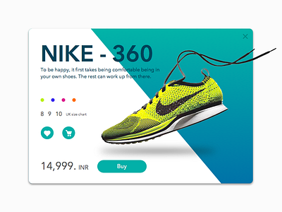 Ecommerce Concept for #Dailyui challenge #12