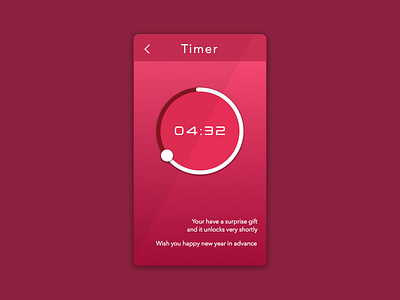 Countdown Timer #dailyui #014