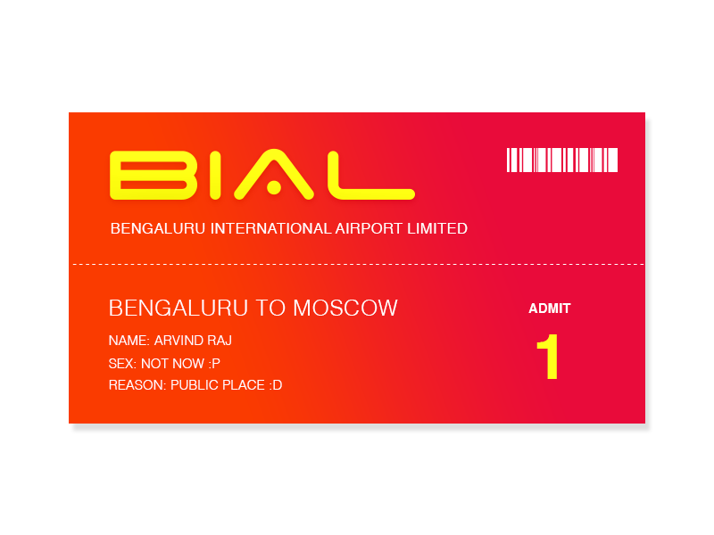 Dailyui 23 Boarding Pass freebies uidesign travel airport trendy print creative orange card pass boarding