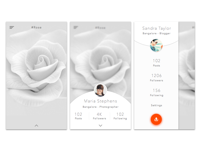 Instagram Redesign concept. creative concept interaction phone ios android iphone minimal white instagram uxdesign uidesign