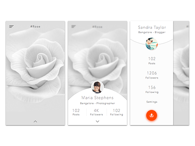 Instagram Redesign concept. android concept creative instagram interaction ios iphone minimal phone uidesign uxdesign white