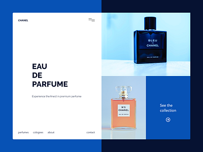 Daily UI 84 blue concept design flat landingpage product page ui web website