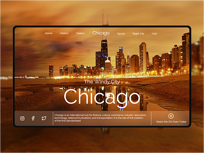 Daily UI 139 - Chicago