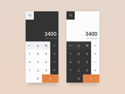 Daily UI 004 - Calculator 004 calculator dailyui ui