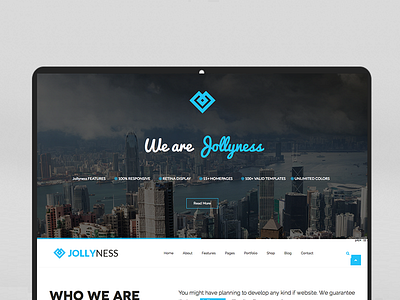 Jollyness - HTML Design agency business corporate html jollyness simple wordpress