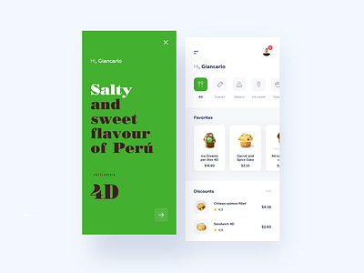 Food Delivery App app concept app design application ecommerce inspirations interactive landing minimalist product product design sketch uidesign uiux web website website design