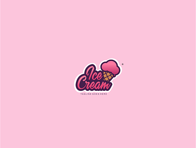 Ice Cream branding design icon illustration illustrator logo vector