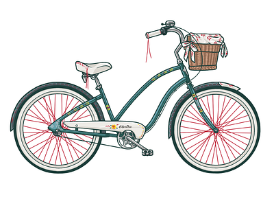 Electra Cruiser for Women bicycle cruiser electra illustration wzwz